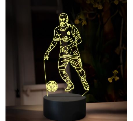 Beling 3D lampa,Neymar, 7 farebná TZ19