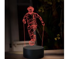 Beling 3D lampa, Mohamed Salah, 7 farebná TZ18