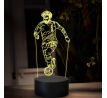 Beling 3D lampa, Mohamed Salah, 7 farebná TZ18