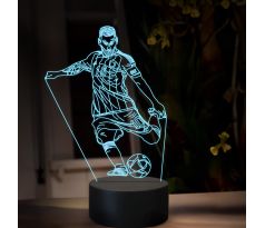 Beling 3D lampa,Lionel Messi, 7 farebná TZ14