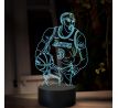 Beling 3D lampa, Anthony Davis, 16 farebná QX20