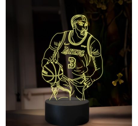 Beling 3D lampa, Anthony Davis, 16 farebná QX20