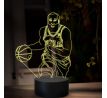 Beling 3D lampa, James Harden, 16 farebná QX24