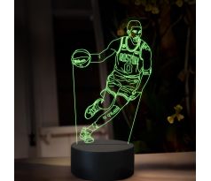 Beling 3D lampa, Jayson Tatum, 16 farebná QX26