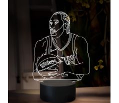 Beling 3D lampa, Kawhi Leonard, 16 farebná QX29