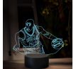 Beling 3D lampa, Michael Jordan, 16 farebná QX33