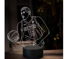 Beling 3D lampa, Nikola Jokič, 16 farebná QX34