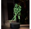 Beling 3D lampa, Mario Lemieux, 16 farebná SXQ8