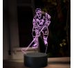 Beling 3D lampa, Mario Lemieux, 16 farebná SXQ8