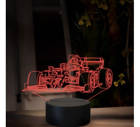 Beling 3D lampa,Charles Leclerc ,16 farebná, FF31